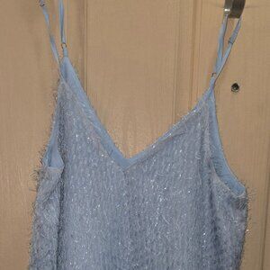 Baby blue slip dress